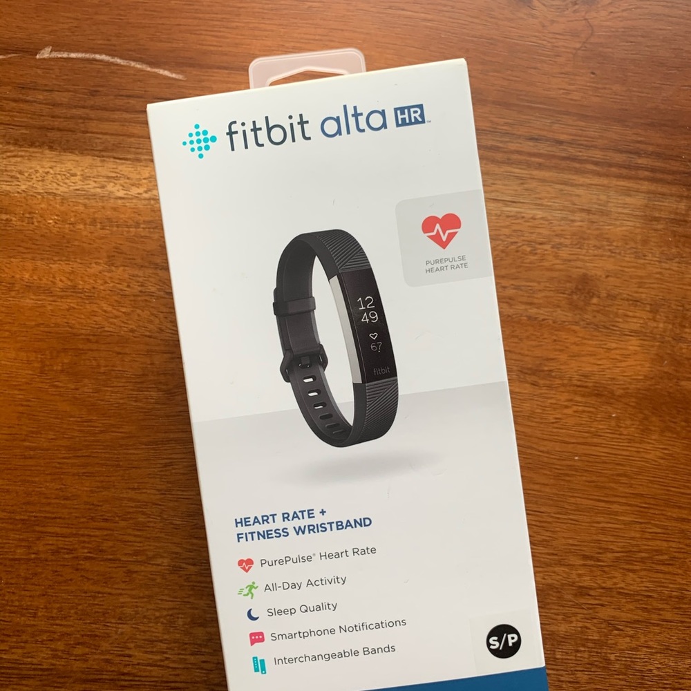 Fitbit Alta HR Black Small